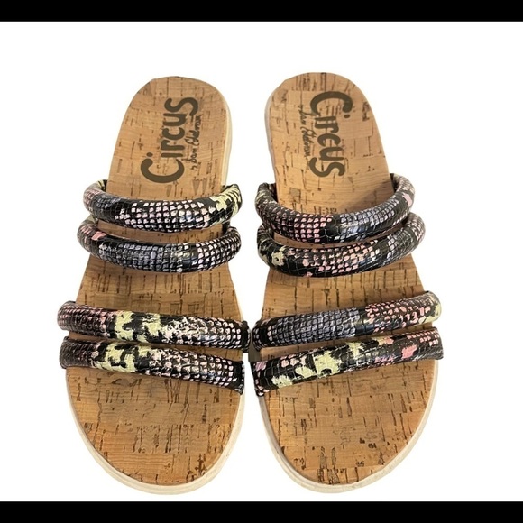 Circus By SAM EDELMAN Narina Pastel Sandals Shoes - Picture 4 of 4